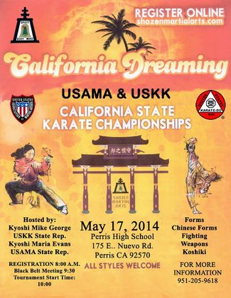 2014 California State Karate Championships